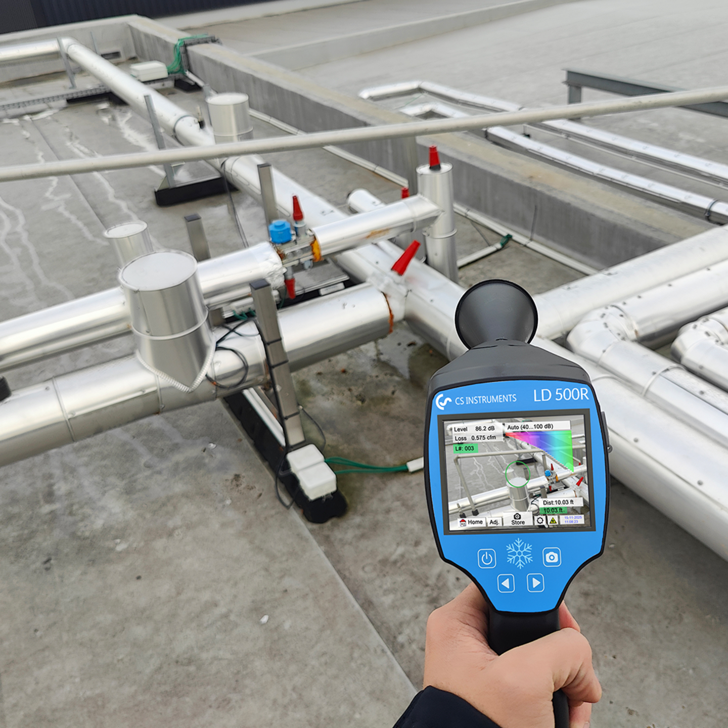 Leak Detector LD500R | CS INSTRUMENTS
